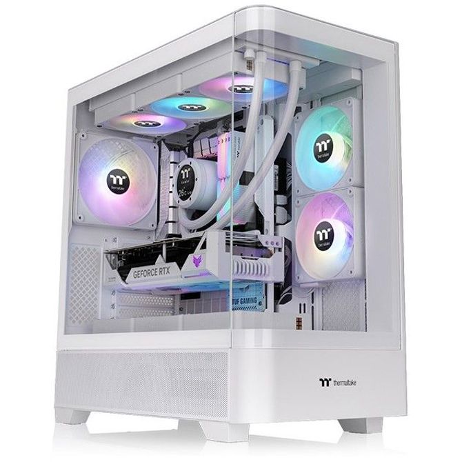 Ohišje za računalnik Thermaltake View 290 TG ARGB (belo, kaljeno steklo x 2)