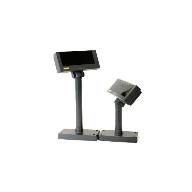 Dvovrstični prikazovalnik za kupca OptiPos DSP-800, VFD, črn, RS232