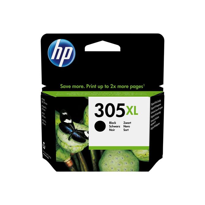 Originalna kartuša s črnilom HP 305XL, črna, visoka zmogljivost