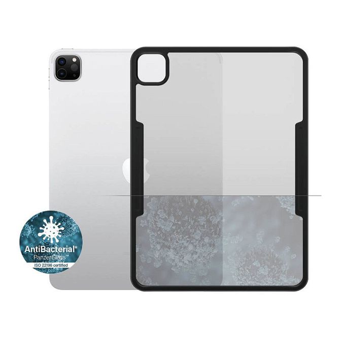 Ovitek PanzerGlass ClearCase za Apple iPad 11 (2018/2020/2021), črna