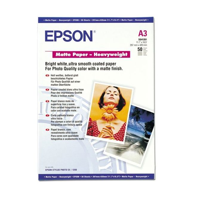 PAPIR EPSON A3, 50L MATTE PAPE