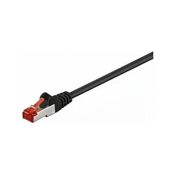 Pačrni kabel CAT6 RJ45 S/FTP 10m črne barve