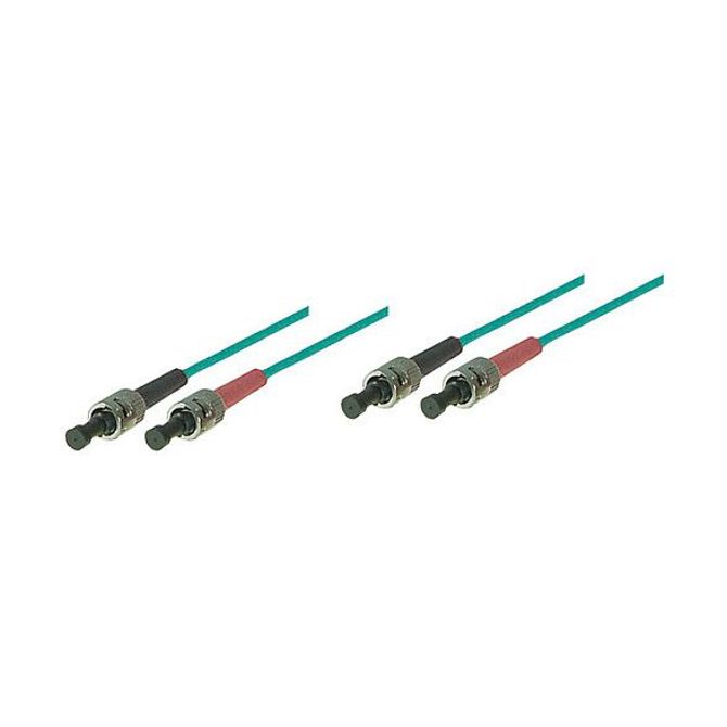 Patchkabel LWL Duplex OM3 (večmodni, 50/125) ST/ST, LSZH, 3 m, Good Connections®