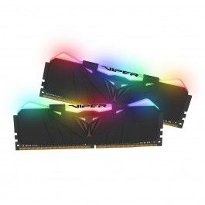 Patriot Viper RGB 16GB Kit (2x8GB) DDR4-4133 PC4-33000 CL19, 1.4V - PVR416G413C9K