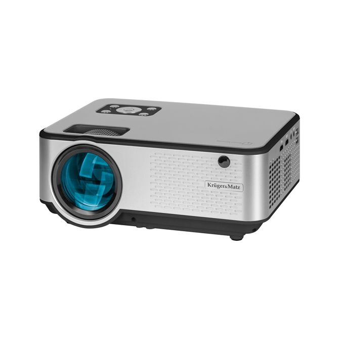 Prenosni WIFI LED projektor HDMI USB VGA in zvočnik FULL HD do 120 V-LED50