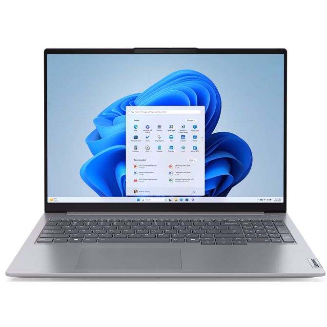 Prenosnik Lenovo ThinkBook 16 G7 R5-7535HS/16 GB/SSD 512 GB/40,6 cm (16)/Win11Pro, siv (21MW0024SC)