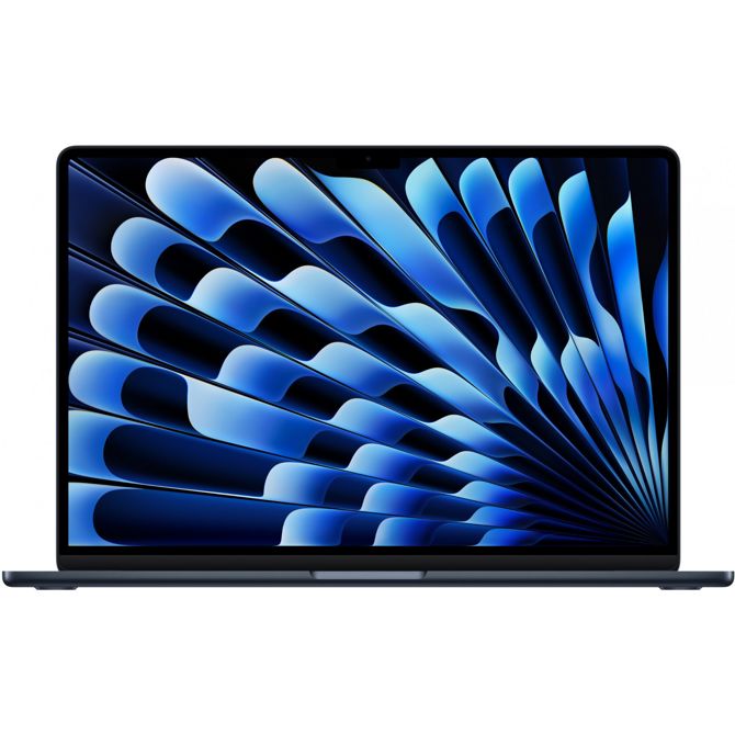 Prenosnik Apple MacBook Air M4 z 8 CPU + 10 GPU/16 GB/SSD 256 GB NVMe/38,1 cm (15)/DE/MacOS, črna