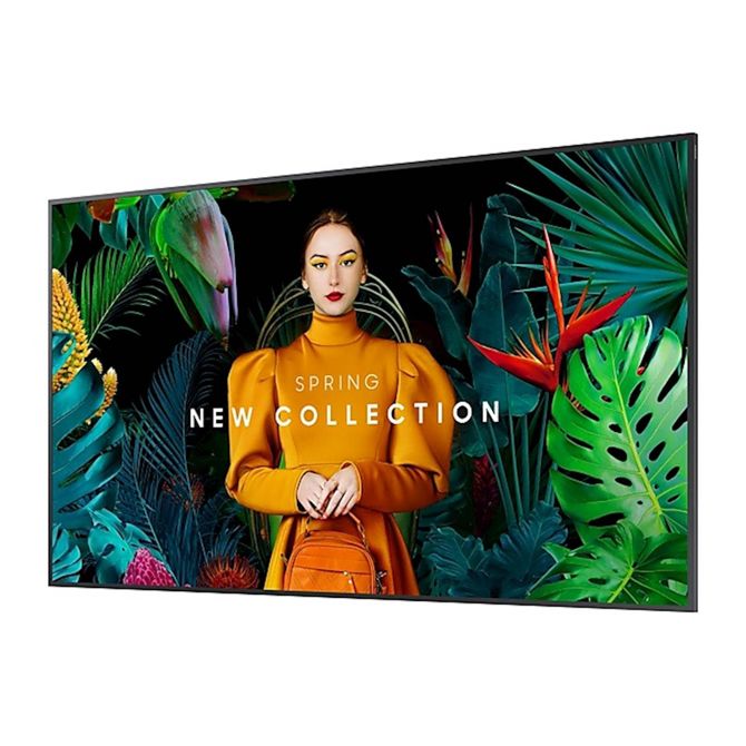 Informacijski zaslon Samsung LH55QBCEBCXEN 140 cm (55), 3840x2160 (4K UHD), VA, 350cd/m2, 16:9 8ms 60Hz 16/7 Digital Signage HDMI DVI USB TizenOS Črna