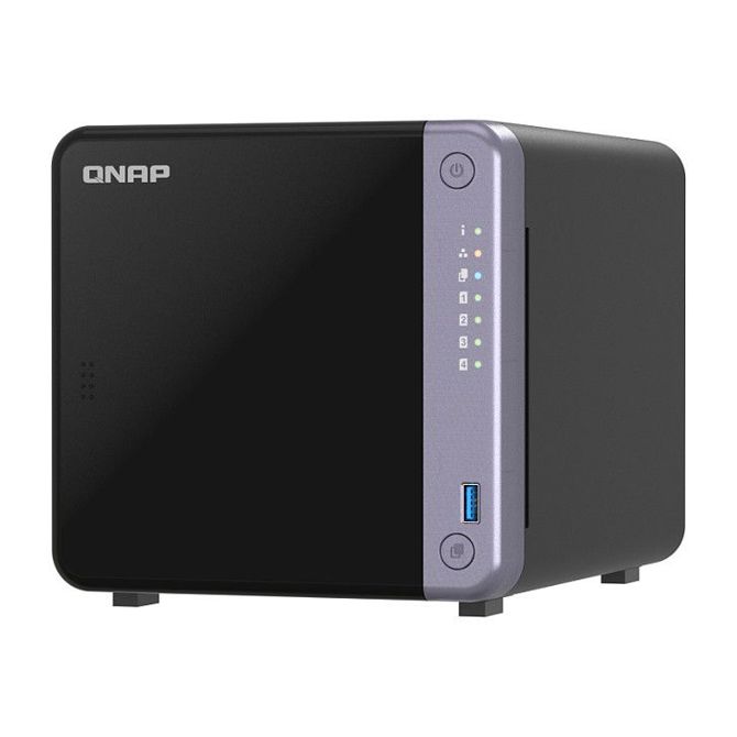 Nas sistem QNAP TS-432X-4G 4-bay NAS AL524 2,0 GHz štirijedrni 4 GB DDR4 SODIMM maks. 16 GB 10 GbE SFP+