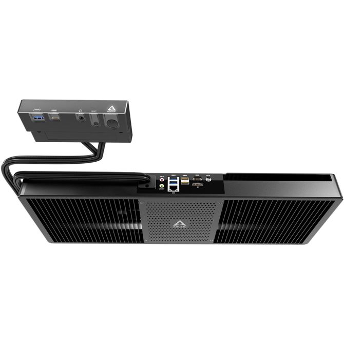 Računalnik Arctic Senza 5700G Pro (črna, Windows 11 Pro N 64-bit)