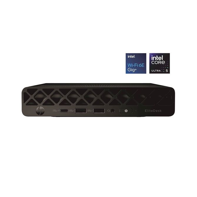Računalnik HP ProDesk 4 Mini G1i U5-225T/16GB/SSD 512GB/Intel Wi-Fi 6E/DOS BY6X8ET#BED