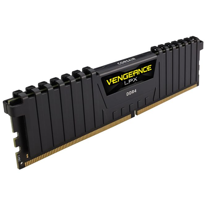 RAM Corsair DIMM 16 GB DDR4-3200 (2x8 GB), CMK16GX4M2E3200C16, črna