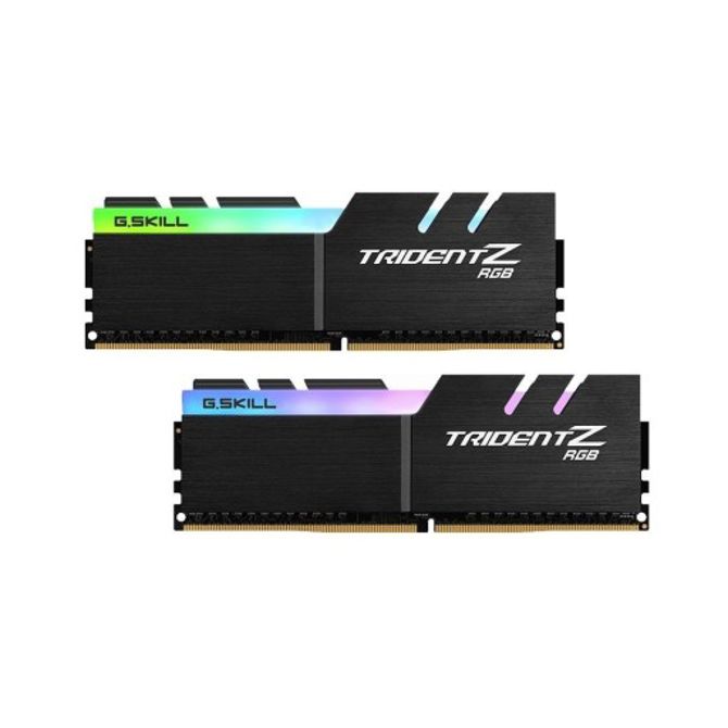 RAM G.Skill DIMM 32 GB DDR4-3600 (2x 16 GB) Dual-Kit (1,35 V, CAS CL 16, F4-3600C16D-32GTZRC, Trident Z RGB, INTEL XMP)