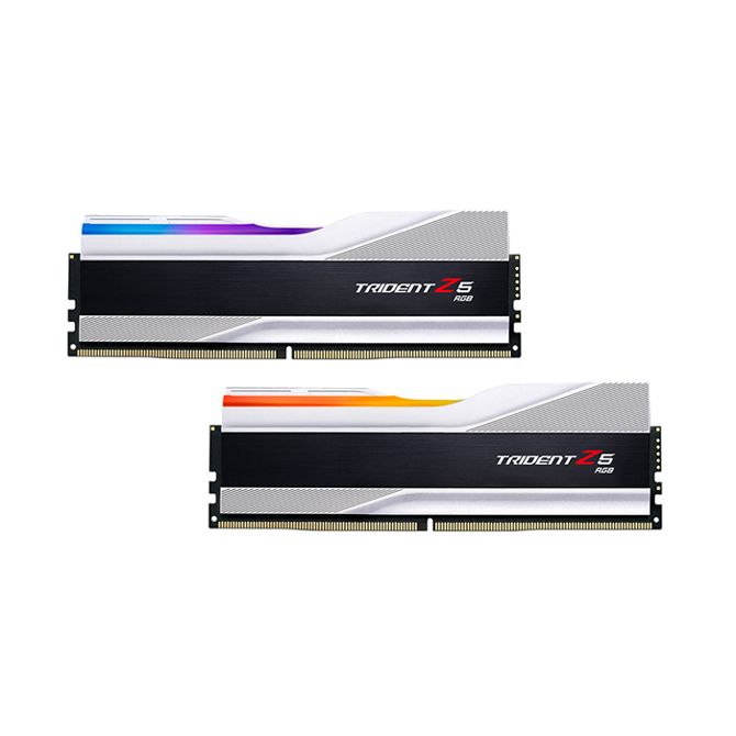 RAM G.Skill DIMM 32 GB DDR5-6000 (2x16 GB), F5-6000J3636F16GX2-TZ5RS, RGB, srebrna