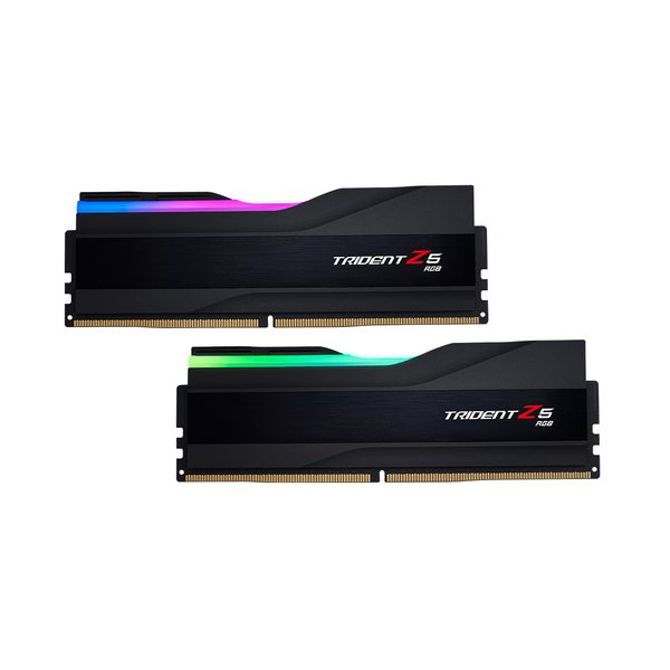 RAM G.Skill DIMM 48 GB DDR5-6000 (2x 24 GB) Dual-Kit (1.35 V. CAS CL, 40, F5-6000J4048F24GX2-TZ5RK, Trident Z5 RGB, INTEL XMP)