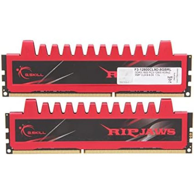 RAM G.Skill DIMM 8 GB DDR3-1600 (2x 4 GB) Dual-Kit (F3-12800CL9D-8GBRL, Ripjaws, Lite Retail)