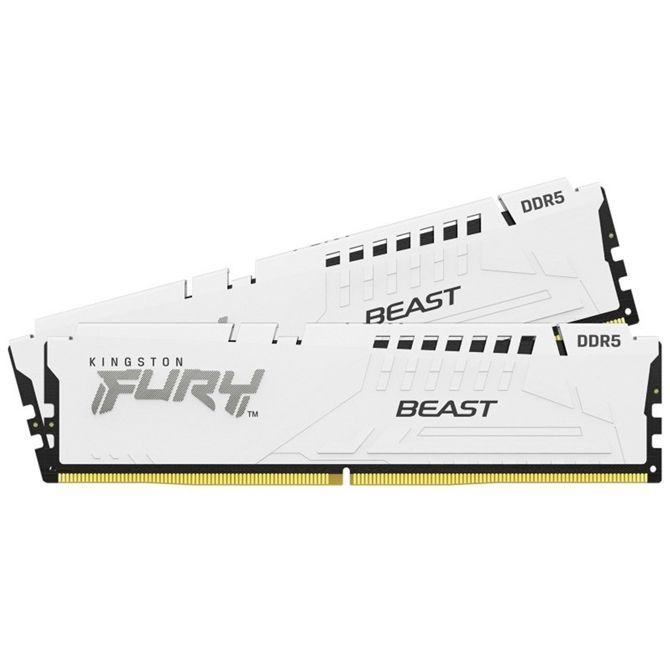 RAM za računalnike Kingston Fury Beast, DIMM, 32 GB DDR5-5600 (2 x 16 GB), Dual-Kit KF556C36BWEK2-32, 1,25 V, CAS CL 36, Intel XMP, AMD EXPO, bel