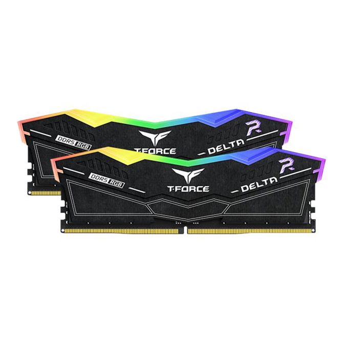 RAM Team Group DIMM 32 GB DDR5-7200 (2x 16 GB) Dual-Kit (1,4 V, CAS CL  34, FF3D532G7200HC34ADC01, Delta RGB, INTEL XMP)