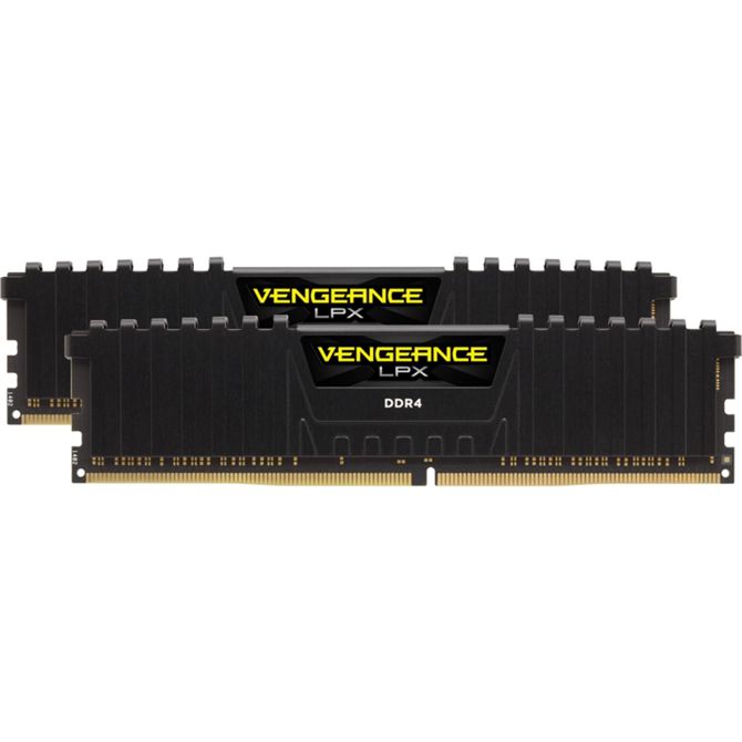 RAM Corsair DIMM 16 GB DDR4-3600 (2x8 GB), CMK16GX4M2Z3600C18, črna