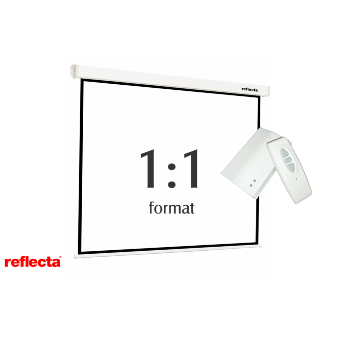 Motorno projekcijsko platno Reflecta CrystalLine, 300 cm x 300 cm, 1 : 1