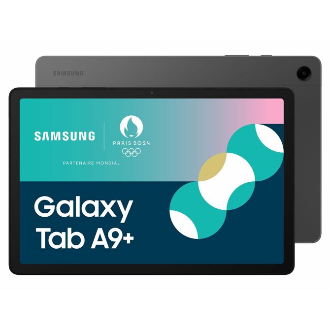 Tablični računalnik Samsung Galaxy Tab A9+, 64 GB, Wi-Fi, siv (DE)