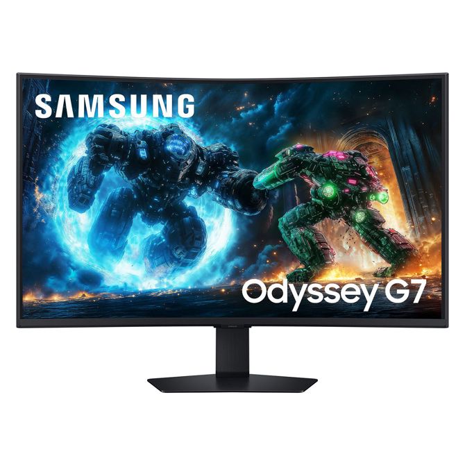 Monitor Samsung Odyssey G7 G75F 37 4K UHD 165Hz 1ms ukrivljen HDR FreeSync