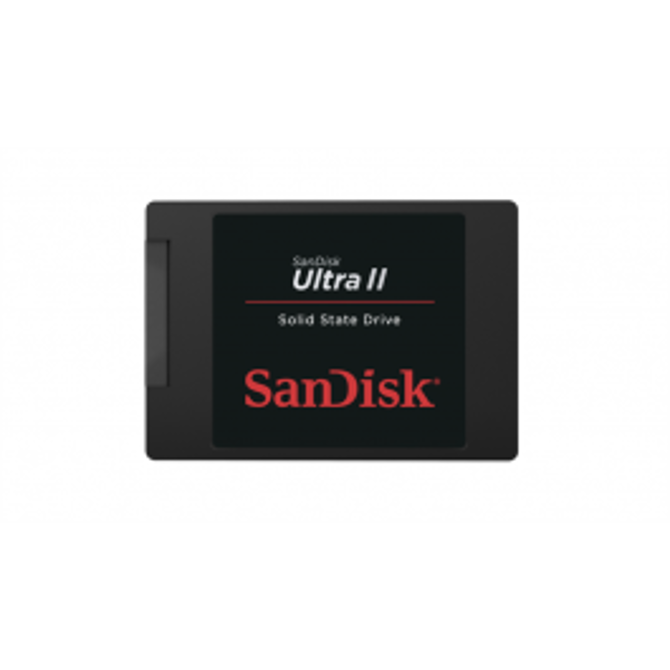 SanDisk Ultra II 240GB SSD SATA3 2.5 disk 7mm - SDSSDHII-240G-G25 ETWMO909ZYGK