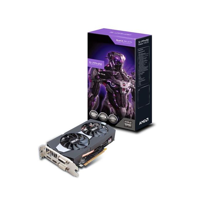 SAPPHIRE DUAL-X R9 270 2GB DDR5 Boost OC Lite grafična kartica