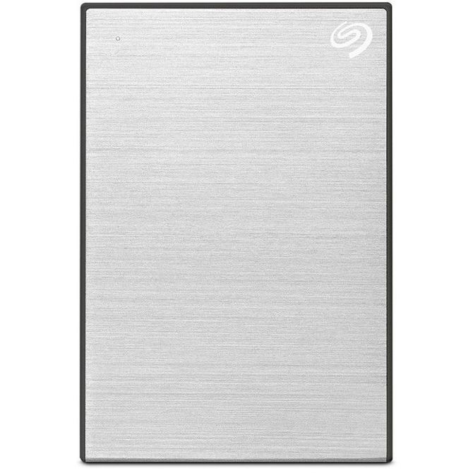 SEAGATE One Touch 4TB zunanji trdi disk z zaščito z geslom srebrne barve