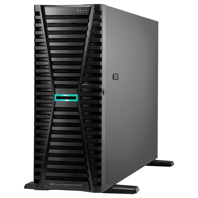 Strežnik HPE ML350 G12 TW Xeon 6515P 1x64GB 2x480GB SFF MR408i-o 2x1000W