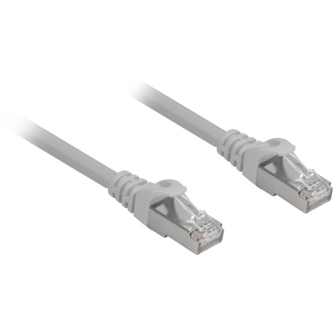 Sharkoon patchkabel RJ45 Cat.6a SFTP (siv. 20 metrov. LSOH (brez halogenskih vtičnic))