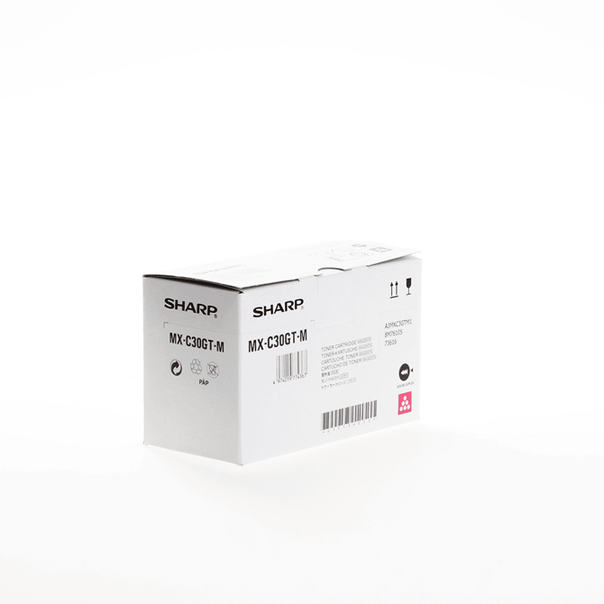 Sharp MXC30GTM škrlaten, originalen toner
