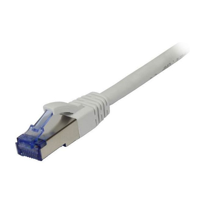 Synergy21 patchbakel RJ45, CAT6A 500Mhz, 10m, bel, S-STP(S/FTP), AWG26, LSZH