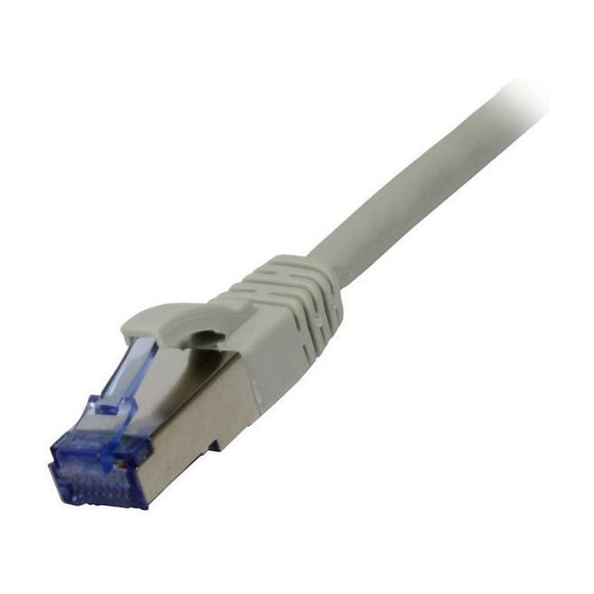 Synergy21 patchbakel RJ45, CAT6A 500Mhz, 15m, siv, S-STP(S/FTP), AWG26, LSZH