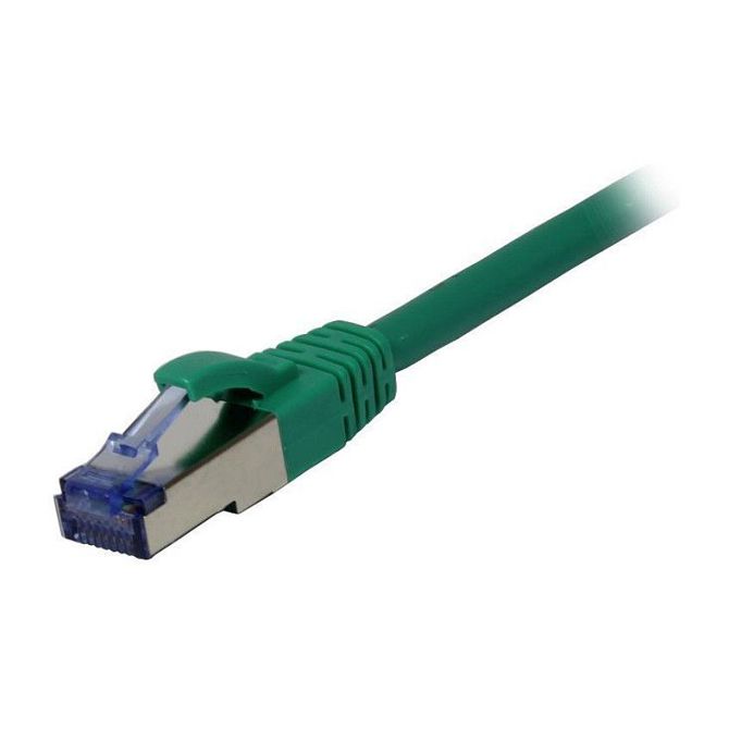 Synergy21 patch kabel RJ45, CAT6A 500Mhz, 2m, zelen, S-STP(S/FTP), AWG26, LSZH