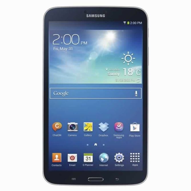 Samsung Galaxy Tab 3 8.0 T310 16GB črne barve
