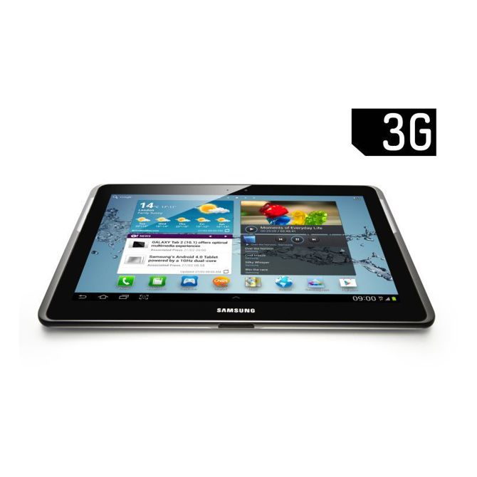 Tablični računalnik Samsung Galaxy Tab 2 10.1 P5100 3G srebrne barve