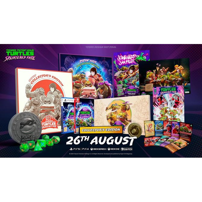 Teenage Mutant Ninja Turtles: Splintered Fate - Pipin Hot Collectors Ed (Nintendo Switch)