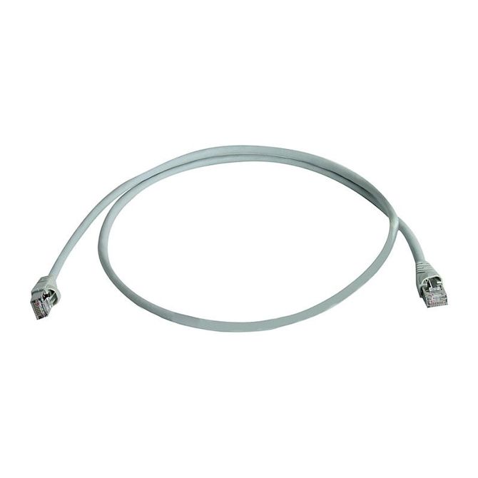 Telegärtner patchkabel CAT6a RJ45 S/FTP LSZH 5m siv