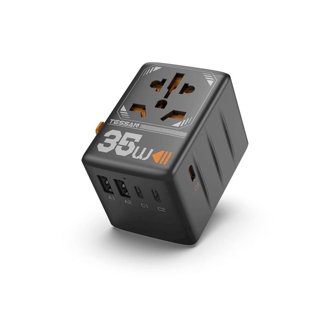 TESSAN WTA02 potovalni adapter