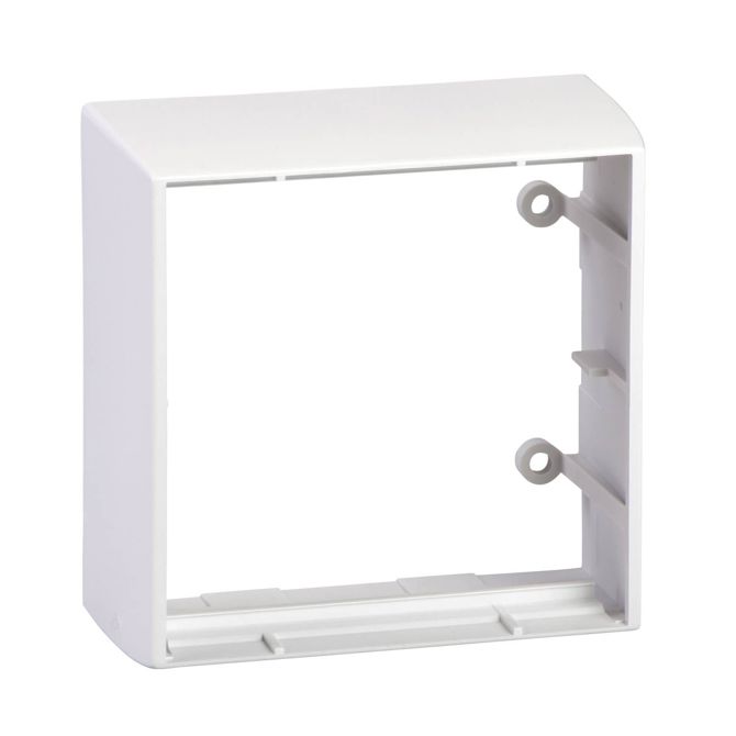 Montažno ogrodje Schneider Electric Thorsman CYB-MF1L, 1 modul, 80 mm odprtina, PC/ABS, bele barve