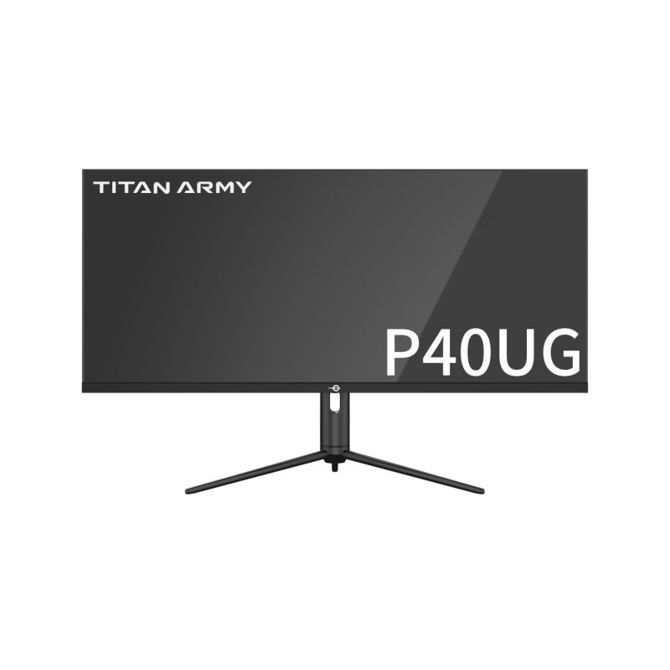 Monitor Titan Army P40UG, 101,6 cm (40), UWQHD IPS, 144 Hz, HDR400, USB-C, črne barve