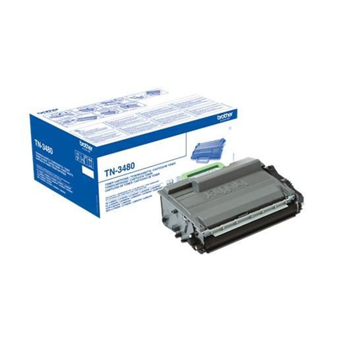 Toner Brother TN-3480 črn, za HL-L6250DN/HL-L6300DW/HL-L6400DW/HL-L6400DWTT, 8.000 strani, original
