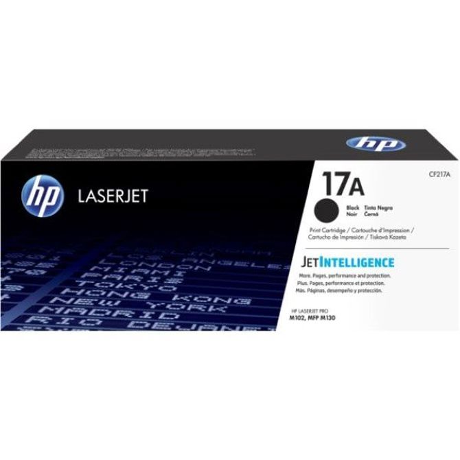 Črn toner HP 17A za LaserJet Pro M102/M130 1.600p (CF217A)
