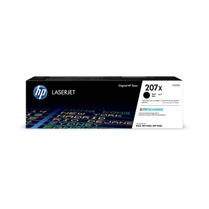 Toner HP 207X,  za M255/M282/M283 ZA 3150 strani W2210X, črna