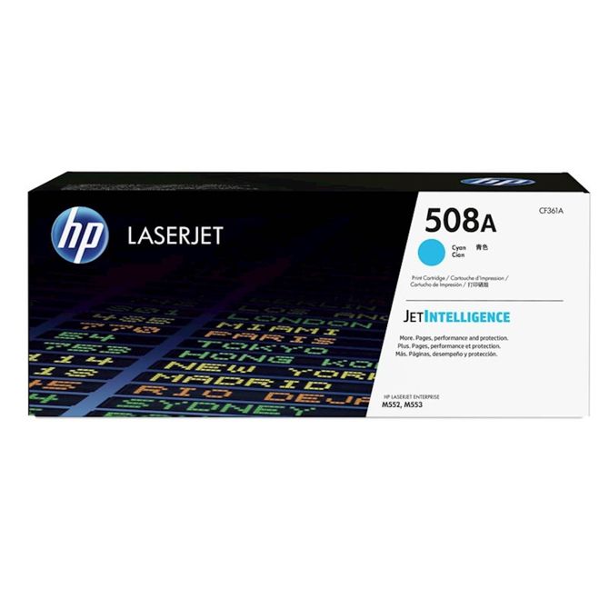 TONER HP 508A CYAN ZA LJ M552, M553, M577 ZA 5.000 STRANI CF361A