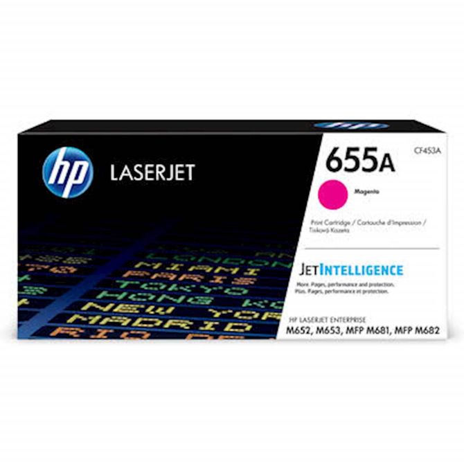 TONER HP 655A MAGENTA ZA LJ M652/653/681/682 ZA 10.500 STRANI CF453A