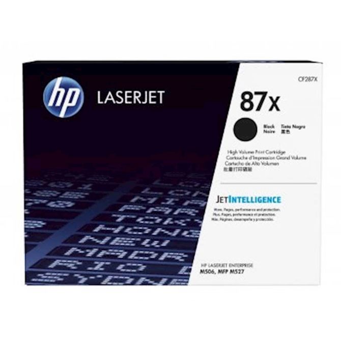 TONER HP 87X ČRN ZA LJ M506, MFP M527 ZA 18.000 STRANI CF287X