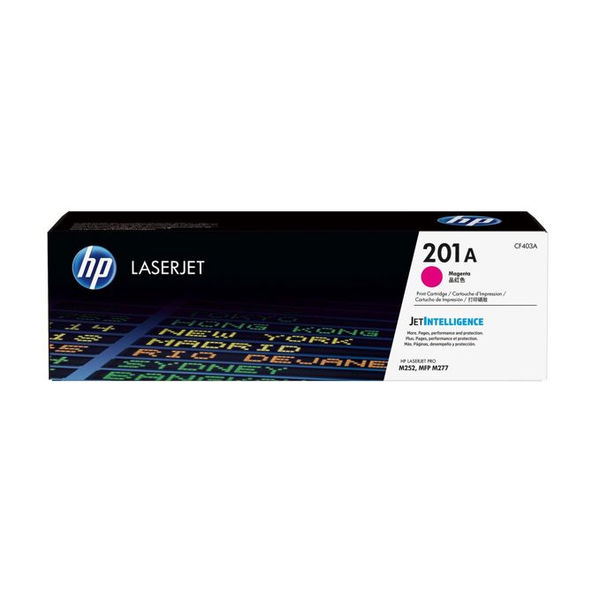 Tonerska kartuša HP 201A v barvi magenta, standardna zmogljivost za 1.330 strani