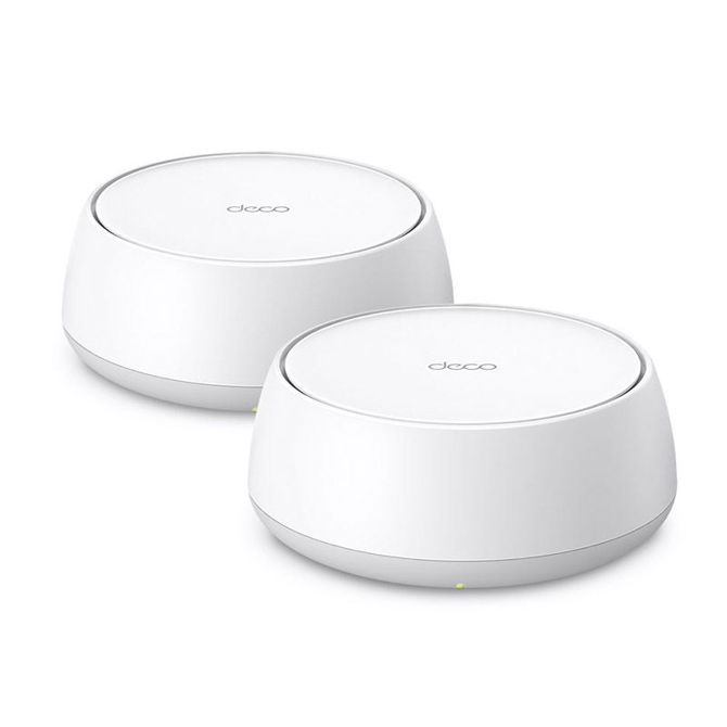 Brezžični usmerjevalniki - Routerji TP-Link Deco BE22 2-pack WiFi 7 Mesh, BE3600, podpora do 150+ naprav, HomeShield varnost